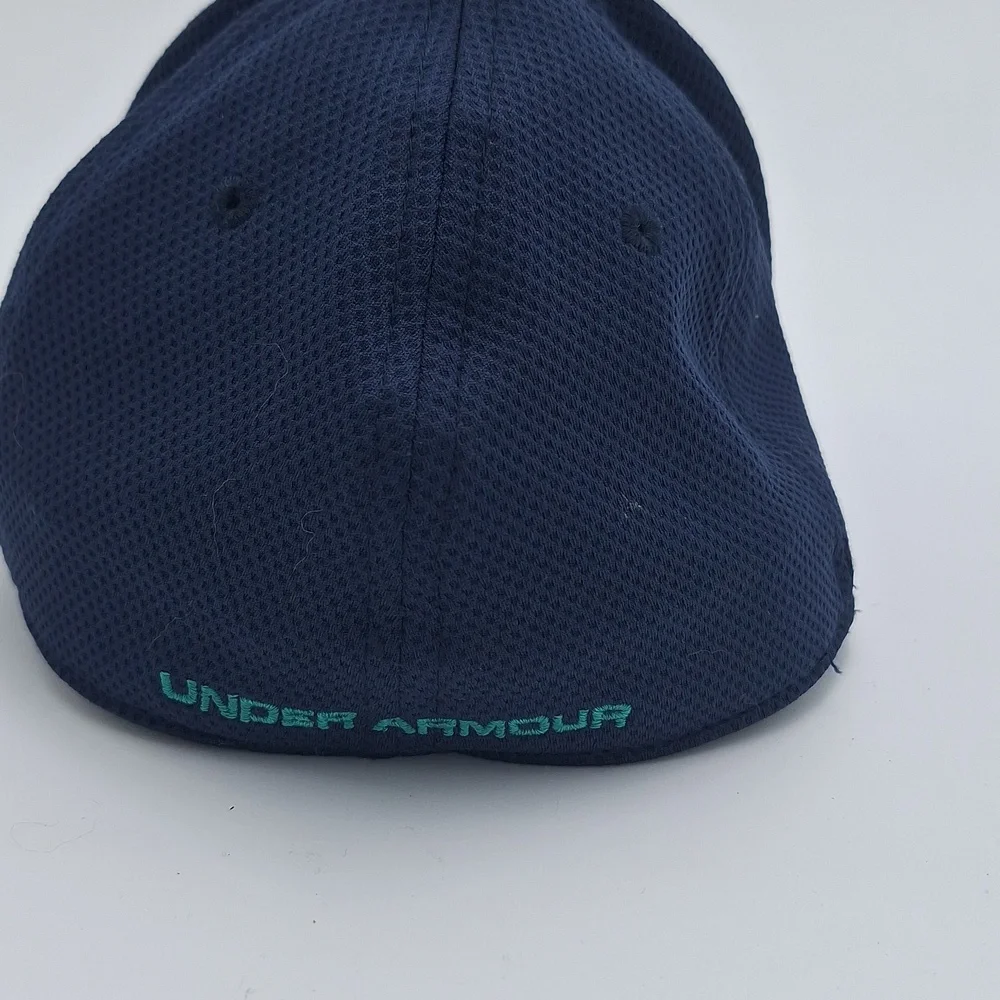 Under Armour Dark Blue Cap with Teal Logo